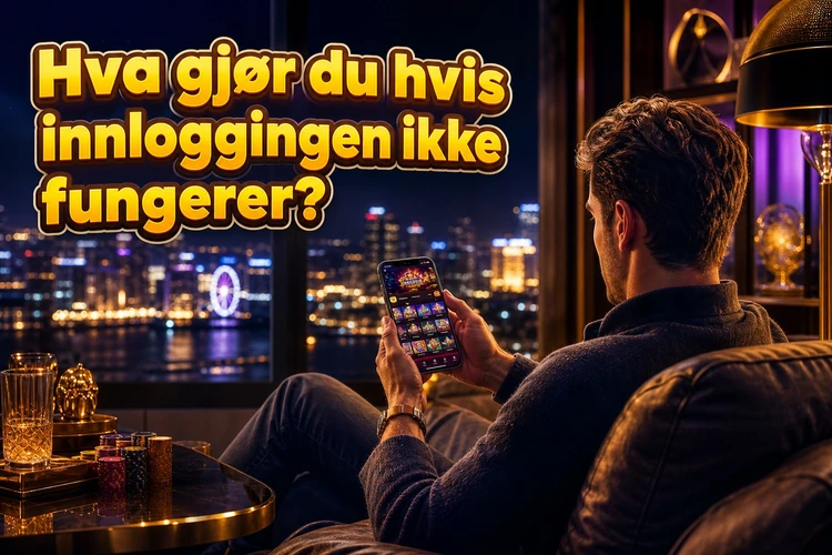 Hva gjør du hvis innloggingen ikke fungerer?