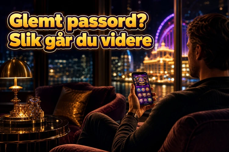 Glemt passord? Slik går du videre