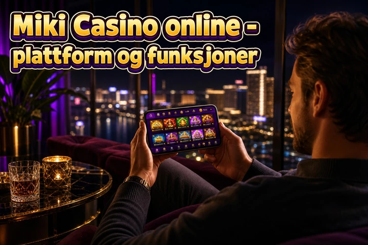Miki Casino online - plattform og funksjoner